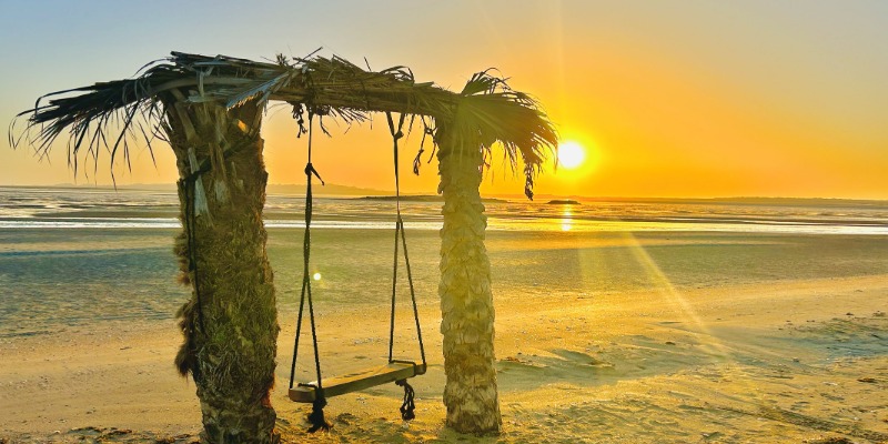 Sunset in Mazirah island